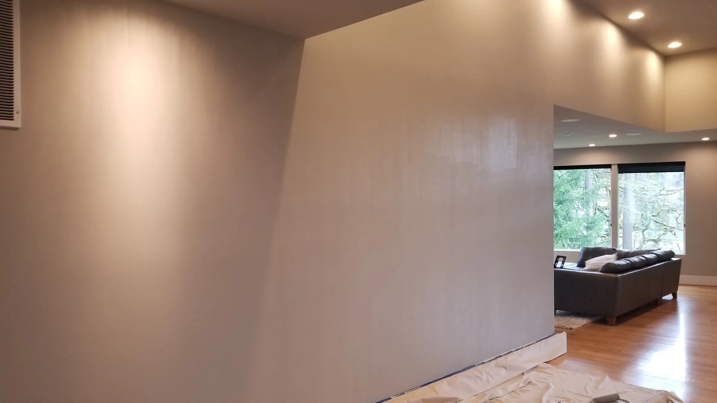 Done: Finished great-room wall.